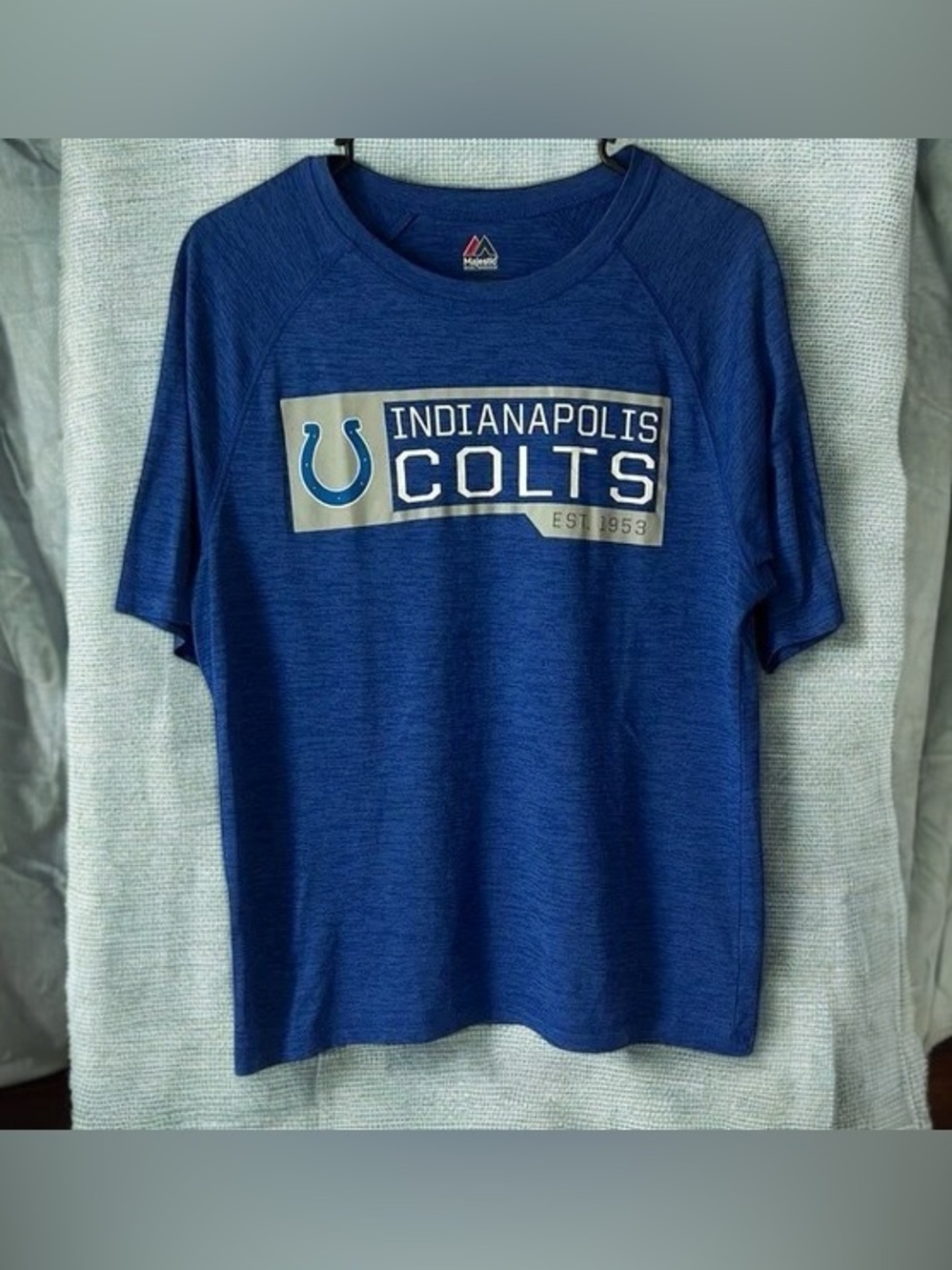 🧚🏻♀️ Indianapolis Colts Women's Royal Blue Short Sleeve Tee